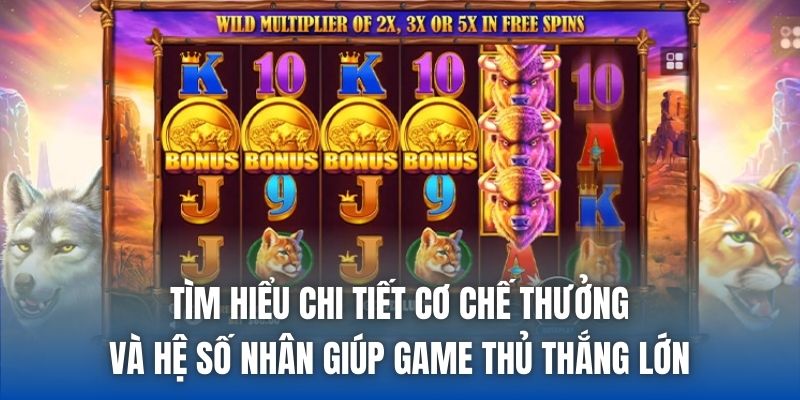 Tìm hiểu chi tiết cơ chế thưởng và hệ số nhân giúp game thủ thắng lớn